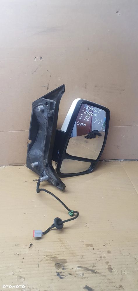 Lusterko zewnętrzne prawe elektryczne Ford Transit Custom MK8 Lift 6 PIN Europa - 6