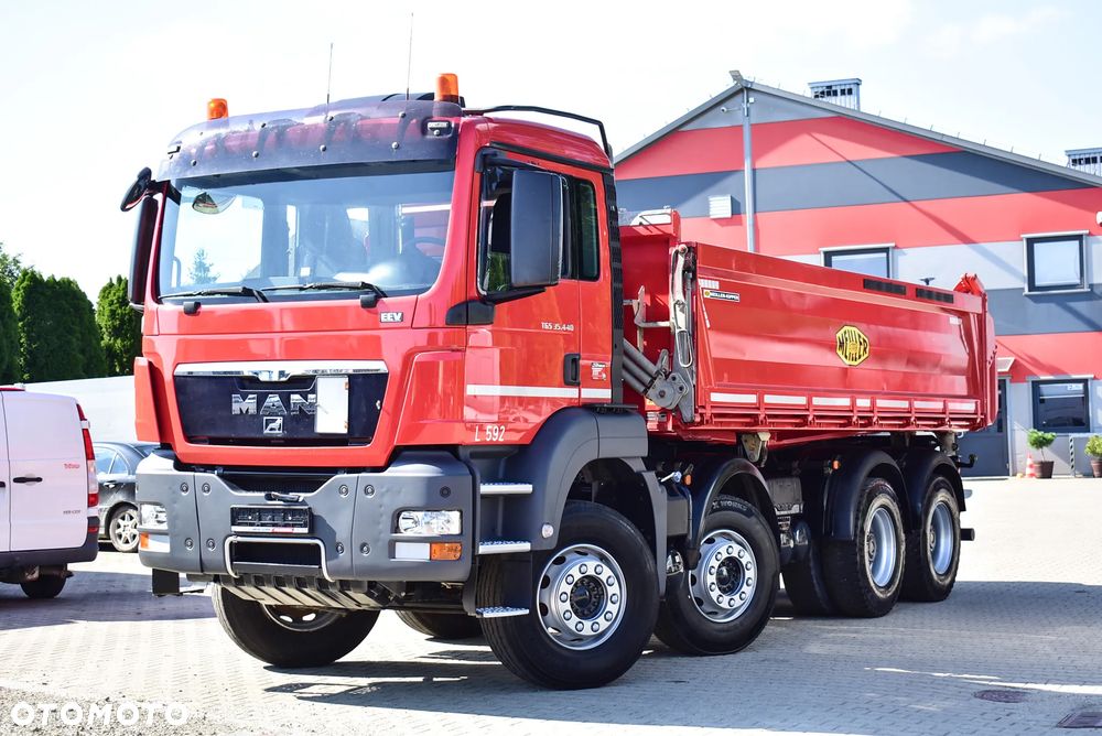 MAN TGS 35.440 8x4 BB Wywrotka Meiller-Kipper / Euro 5 EEV/ Sprowadzony z Niemiec ! - 15