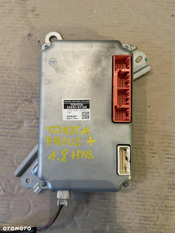 MODUŁ STEROWNIK BATERII PRIUS PLUS 89892-47100