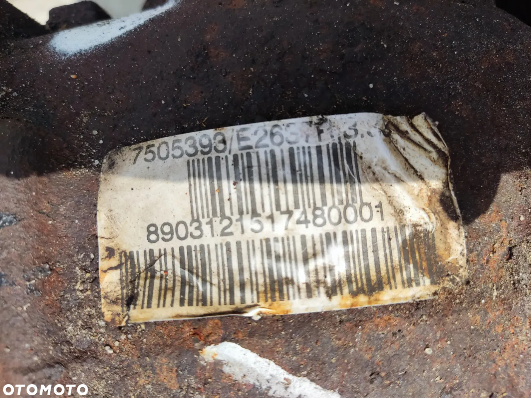 BMW E46 2.3i 2.5i 2.8i 3.0i DYFERENCJAŁ DYFER MOST TYLNY 7505393 3.38 - 2