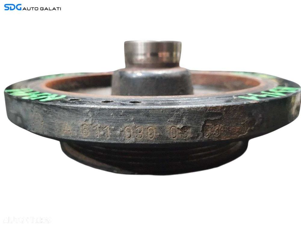 Fulie Rola Vibrochen Arbore Cotit Mercedes ML W163 2.7 CDI 1997 – 2005 Cod A6110300303 [N3141] - 6