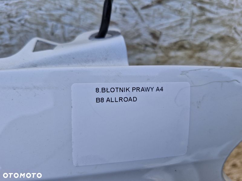 AUDI A4 B8 ALLROAD BŁOTNIK PRAWY PRZÓD PRZEDNI - 2