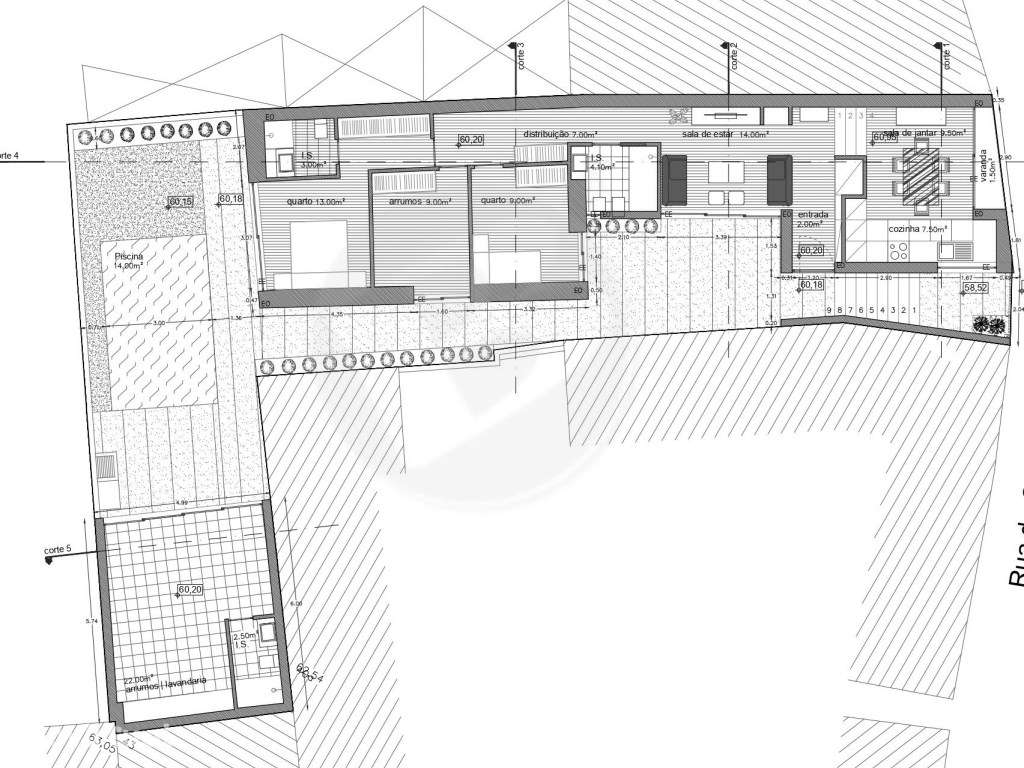 Moradia T3 com Piscina em Construção - Grande imagem: 5/30
