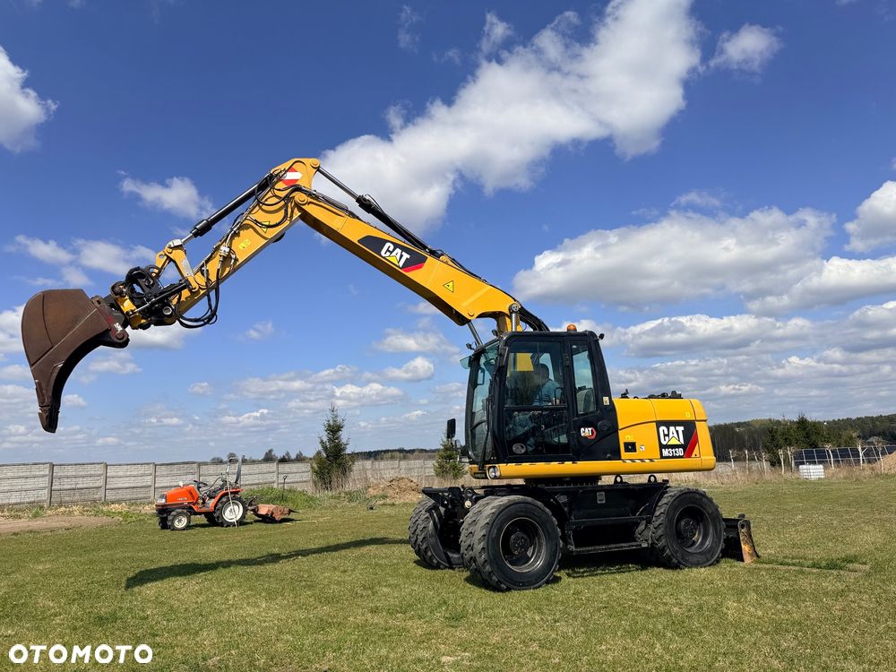 Caterpillar Koparka kołowa CAT 313D głowica ENGCON 313 Klimatyzacja szybkozłącze hydr Dodatkowe wyjścia liniowe Centr smar Pompa paliwa Komatsu PC130-11 PC138US-11JCB 131X / 140XVolvo EC140E Hitachi ZX130-7 ZX135US-Hyundai HX130 LCR - 9