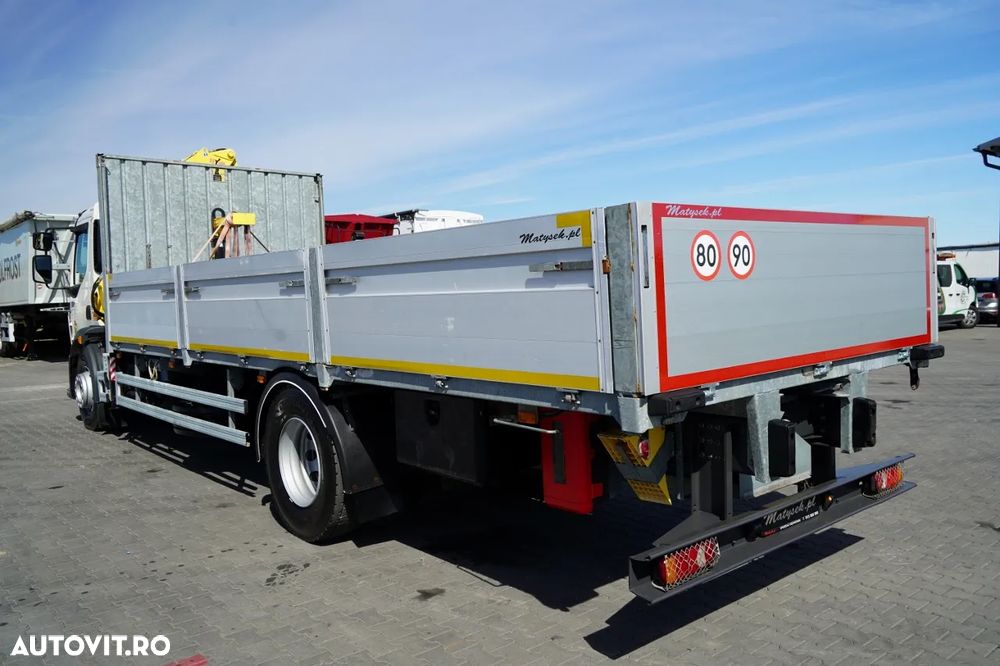 Volvo FL 280 / 4X2 / CAROSERIE 7,3 M / HYVA DRIVE / PILOT / FURCĂ PENTRU PALEȚI / ROTATOR / EURO 6 - 12