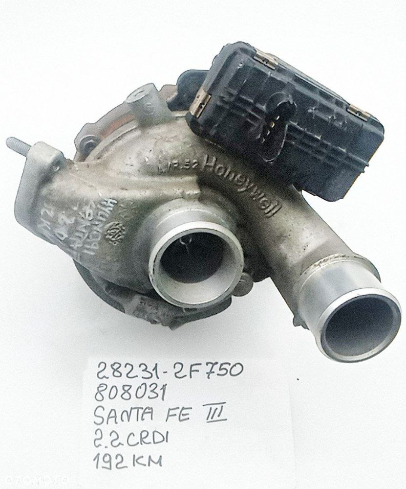 TURBINA 2.2 CRDI C-RDI 2.2 L 192KM D4HB SANTA FE III