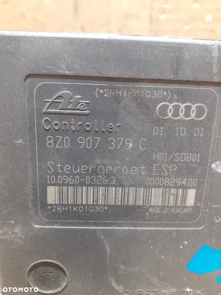 AUDI A2 POMPA ABS ORYGINAŁ 8Z0614517E 8Z0907379C - 2