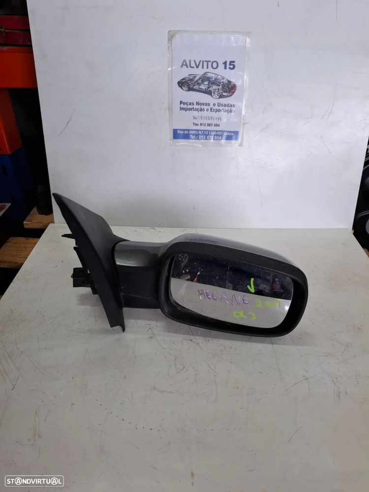 Espelho retrovisor Renault Megane  2004 - direito - 1