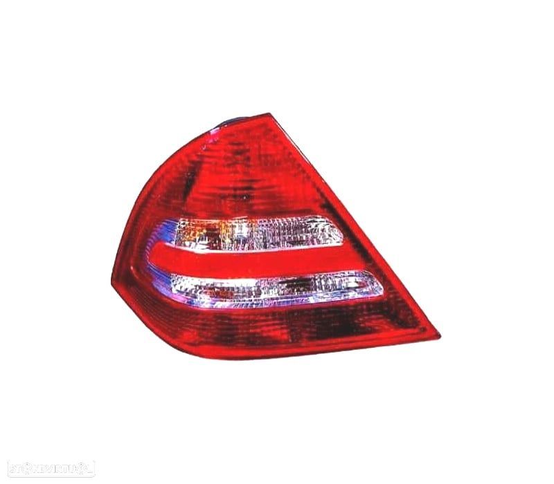 FAROLIN ESQ PARA MERCEDES CLASSE C W203 BERLINA 04-07 BRANCO VERMELHO - 1