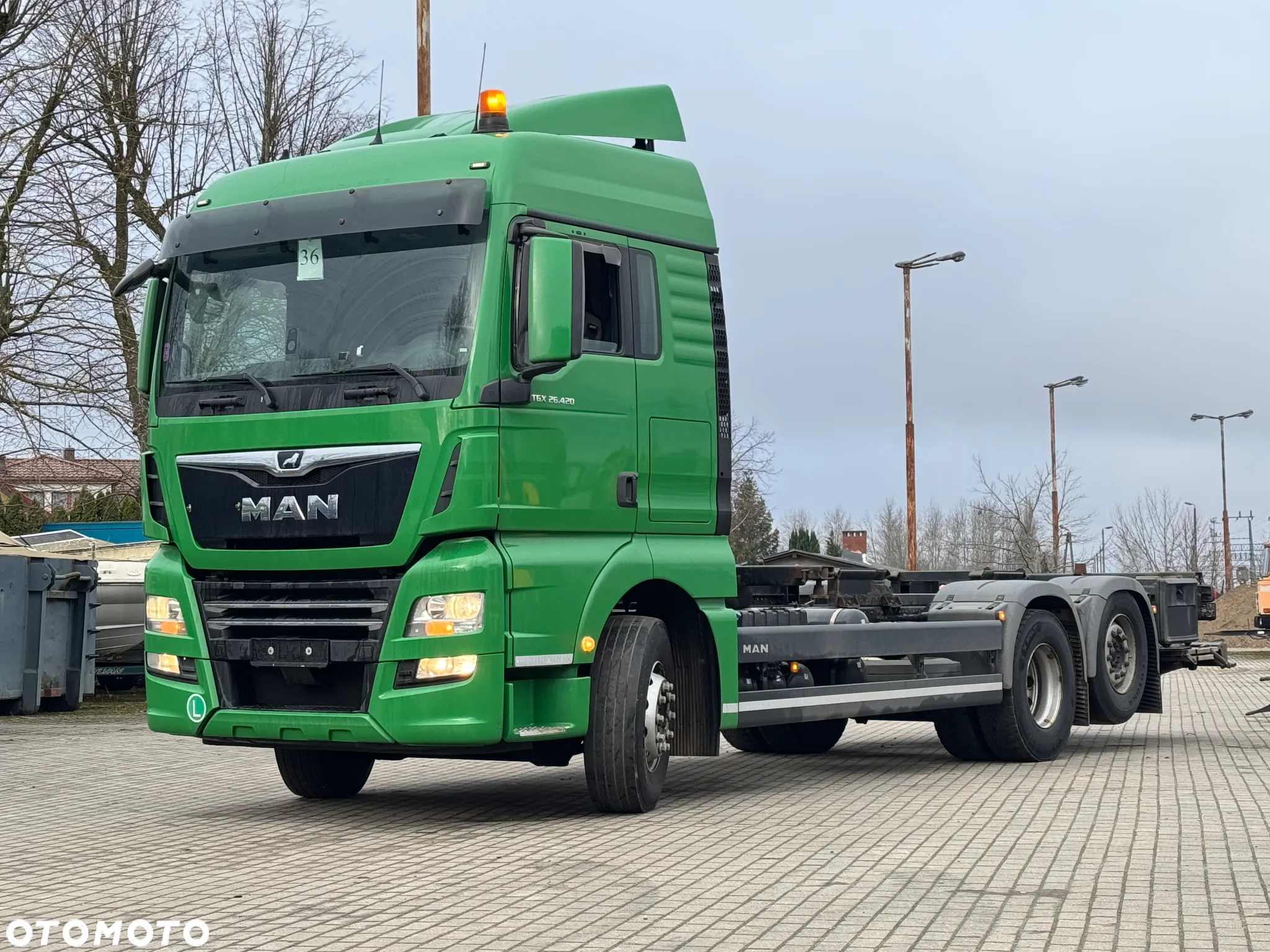 MAN TGX 26.420 BDF RAMA DO ZABUDOWY WINDA ZAŁADOWCZA - 38