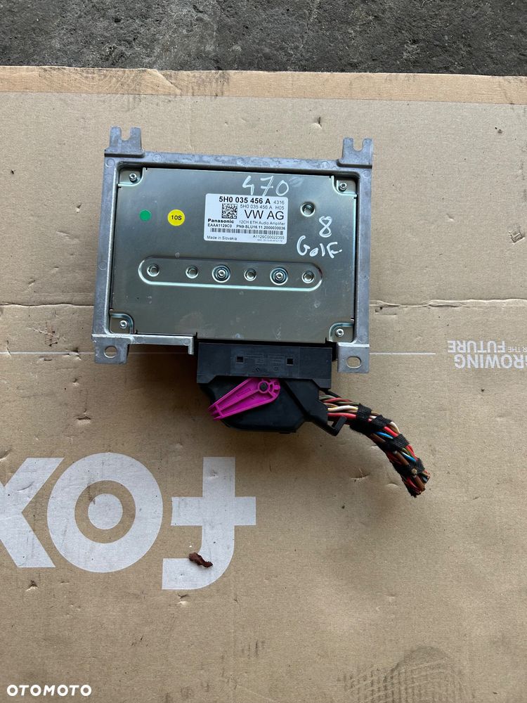 Volkswagen golf 8 wzmacniacz radia 5H0035456A octavia IV leon IV - 1