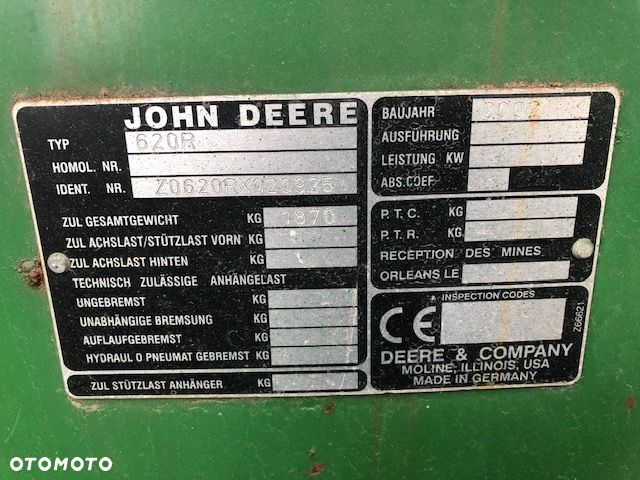 John Deere 620r - 2