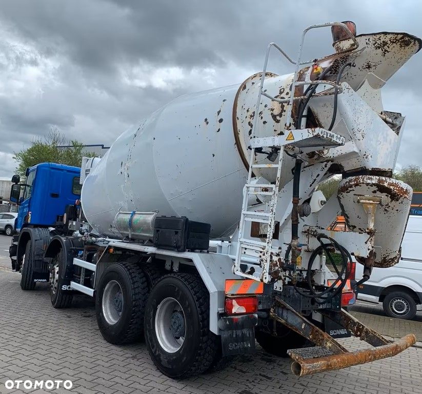 Scania P410 / Betonomieszarka Liebherr 9 m³ / 8x4 / 190 tys. km - 6