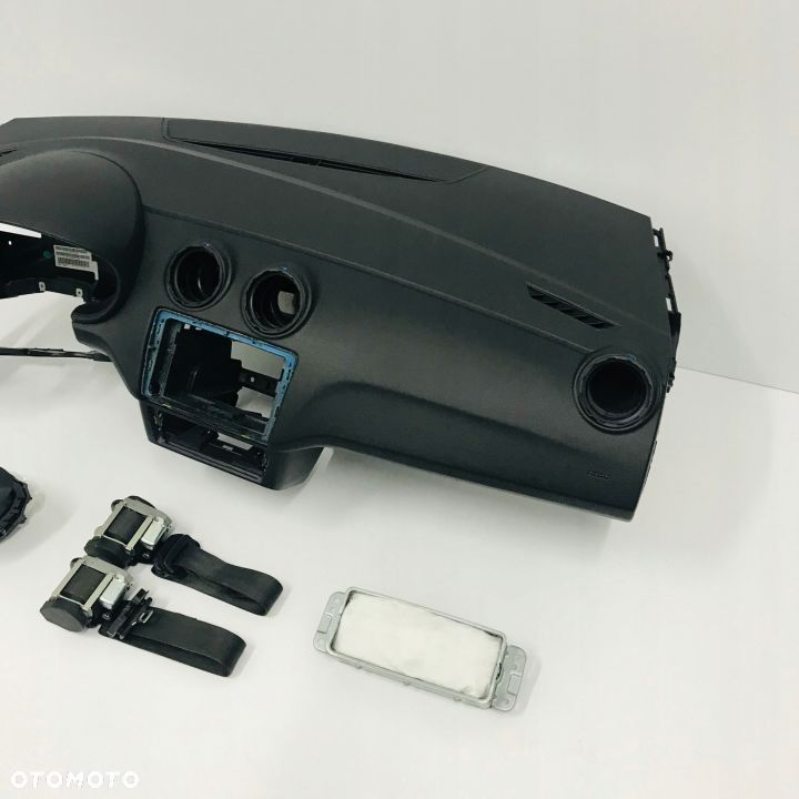 SEAT IBIZA 6P0 DESKA ROZDZIELCZA KONSOLA KOKPIT PULPIT PODUSZKI AIRBAG AIR BAG PASY KIT SET - 3