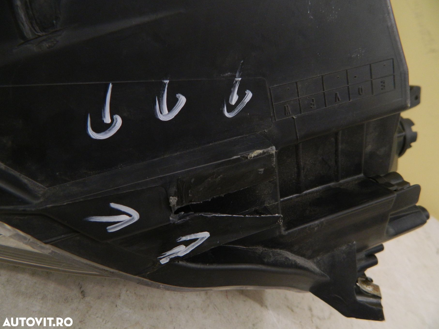 Far deapta Opel Astra J, 2009, 2010, 2011, 2012, cod origine 13253647. - 6