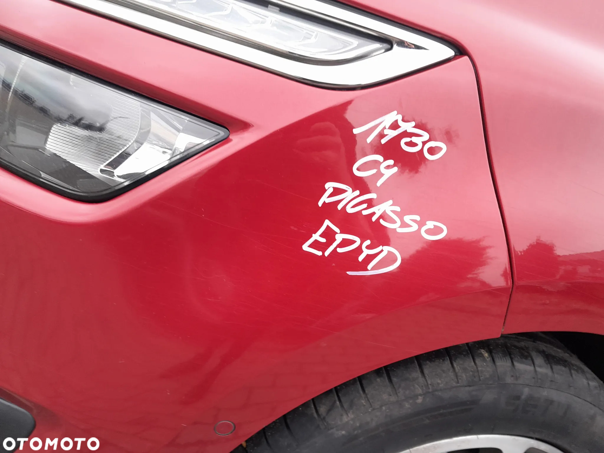 CITROEN C4 GRAND PICASSO II ZDERZAK PRZEDNI PRZÓD PDC PARKTRONIC KOLOR: EPYD - 3