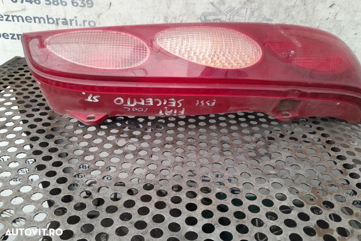 Lampa / Tripla stop stanga pe aripa Fiat Seicento 1 [1998 - 2004] Hat - 1