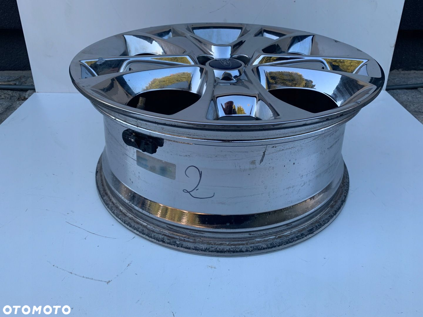 FORD ESCAPE MK2 2013-2019 FELGA ALUMINIOWA 18 CHROM TITANIUM ORYGINAŁ - 7