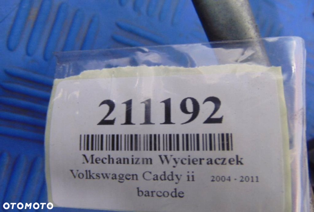 VOLKSWAGEN CADDY II 1.9D MECHANIZM WYCIERACZEK PRZÓD - 9
