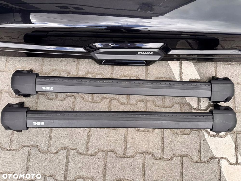 BAGAŻNIK DACHOWY BAGAŻOWY BOKS KUFER NA DACH THULE VECTOR ALPINE + RELINGI - 4
