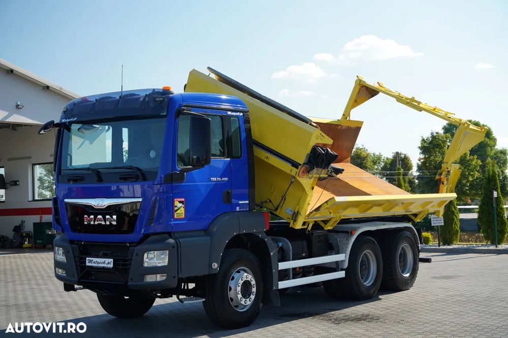 MAN TGS 26.400 / 6x4 / BASCULATOR / HYDRODOLT / HYDRODOLT / NAVI / IMPORTAT - 10