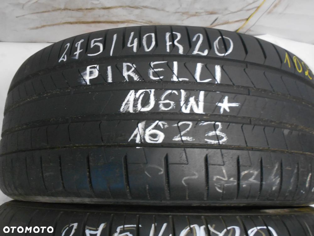 OPONY  275/40R20 PIRELLI PZERO DOT 1623 7MM - 2