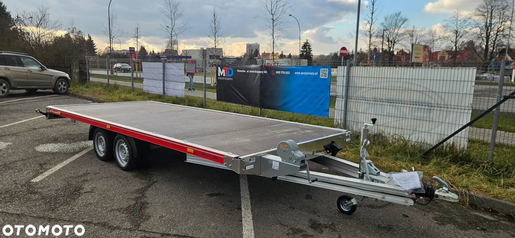 TEMARED CARPLATFORM full alu 5121 3,5T sklejka - 1
