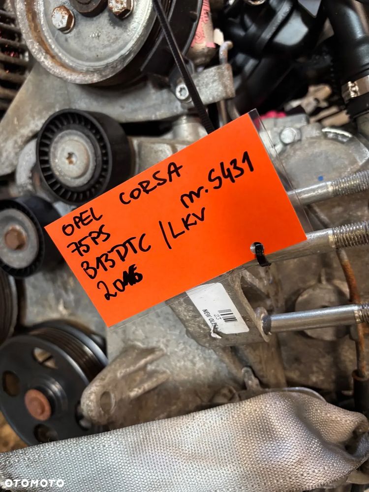 Silnik KOMPLETNY Opel Corsa combo  B13DTC 1.3 cdti E6 - 2