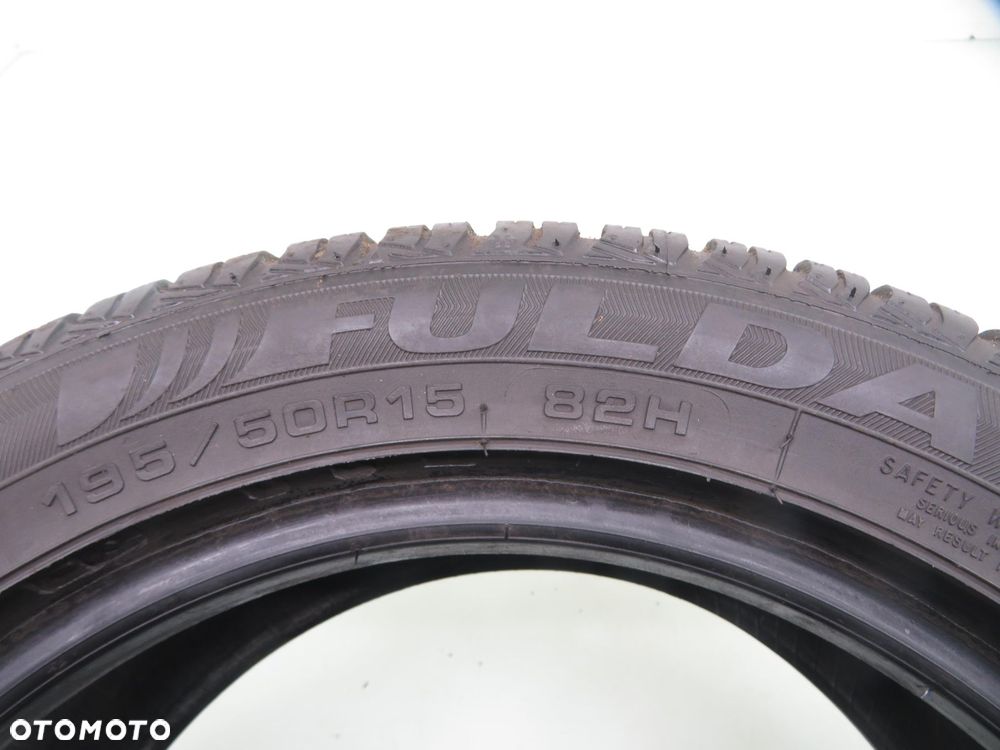 2x 195/50 R15 OPONY ZIMOWE Fulda Kristall Supremo 82H - 4