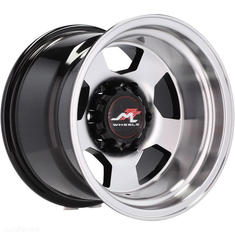 4x Felgi 15 6x139.7 Nissan Patrol Terrano Navara D22 m.in. do TOYOTA 4 Runner Hilux - BY472 - 6