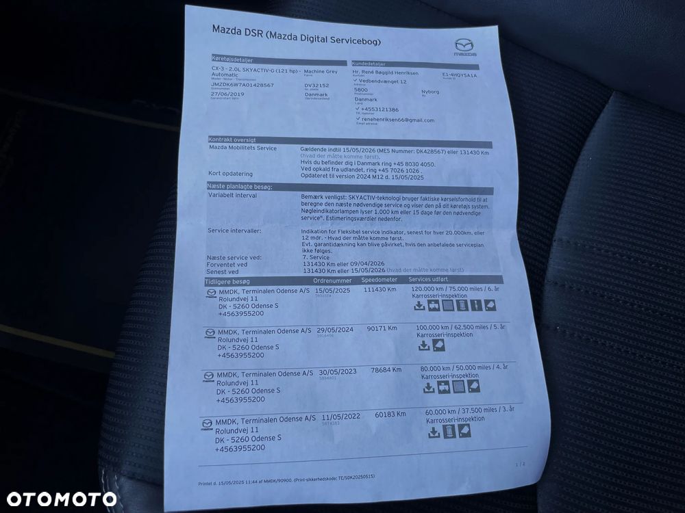 Mazda CX-3 SKYACTIV-G 121 FWD Drive Exclusive-Line - 39