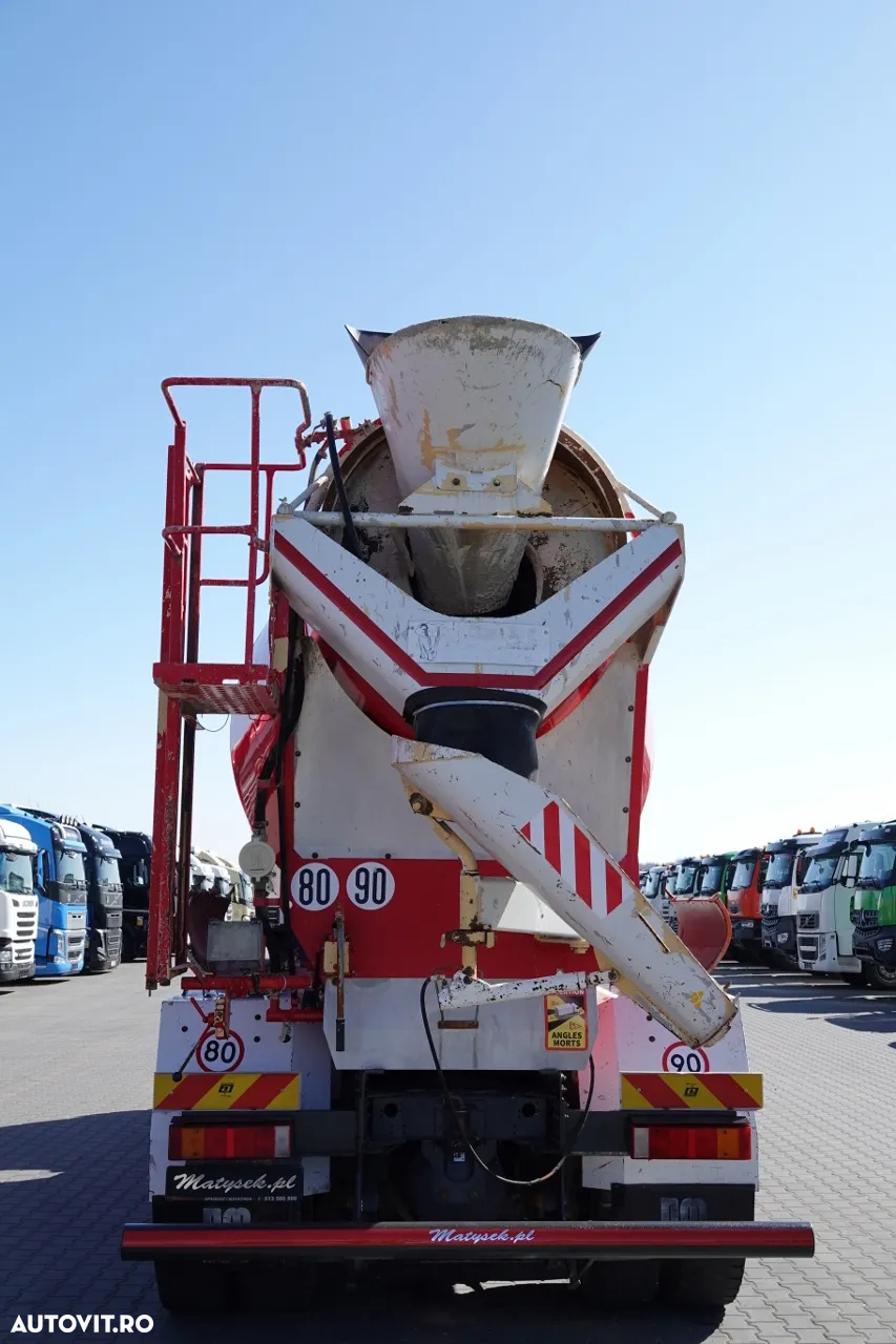 Scania TRAKKER 410 / 8X4 / BETONĂ 9 M3 / PUTZMEISTER / EURO 6 - 9