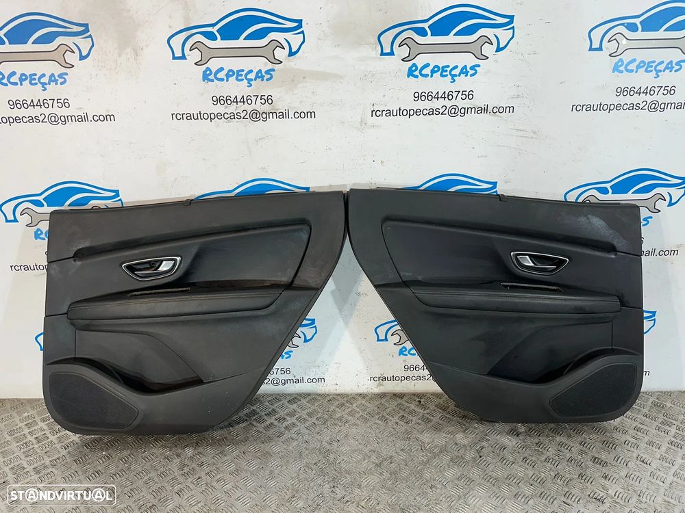 .Conjunto Quartelas Frente Frontal Tras Traseira Original Com Cortinas Renault Scenic 4 2016 - 2022 - 6