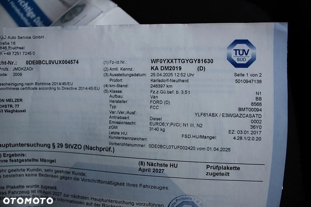 Ford Transit Custom - 34