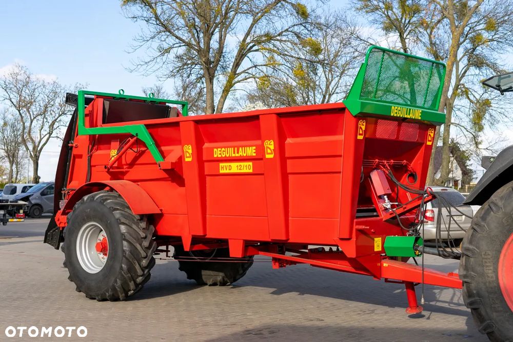 Inny ROZRZUTNIK OBORNIKA DEGUILLAUME HVD12/10 12T KLAPA HYDARULICZNA  Posiadam wiele maszyn Prasa Ciągnik Kosiarka - 26