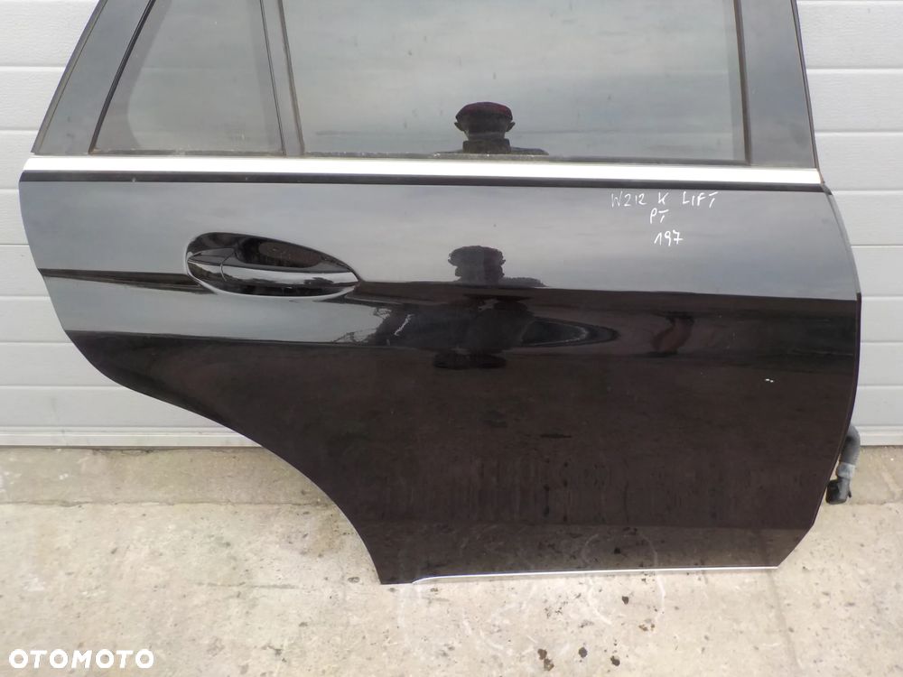 MERCEDES E KLASA W212 KOMBI DRZWI PRAWE TYŁ TYLNE KOLOR 197 - 2