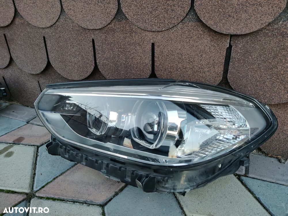 Far stanga fata Full LED Xenon adaptiv BMW X3 G01 X4 G02 2017-2021 Non-Facelift 8496817-01 - 2