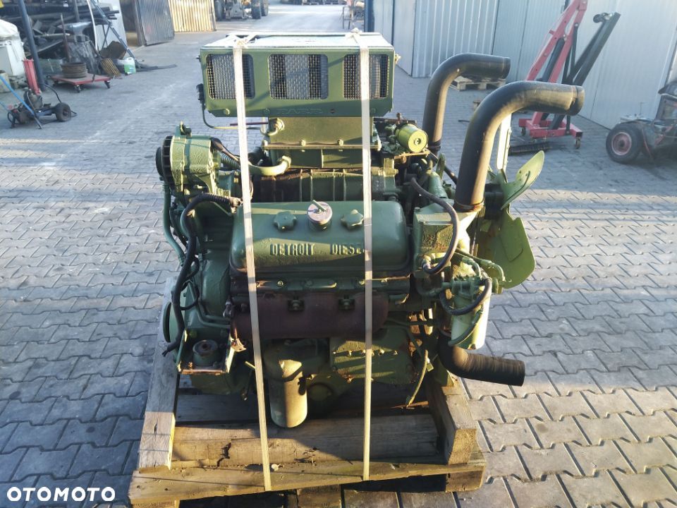Silnik V6 6 CYL Detroit 7067-7040 7067 7040 Engine FOX 6650 6600 Sieczkarnia Kombajn Deutz Perkins - 3