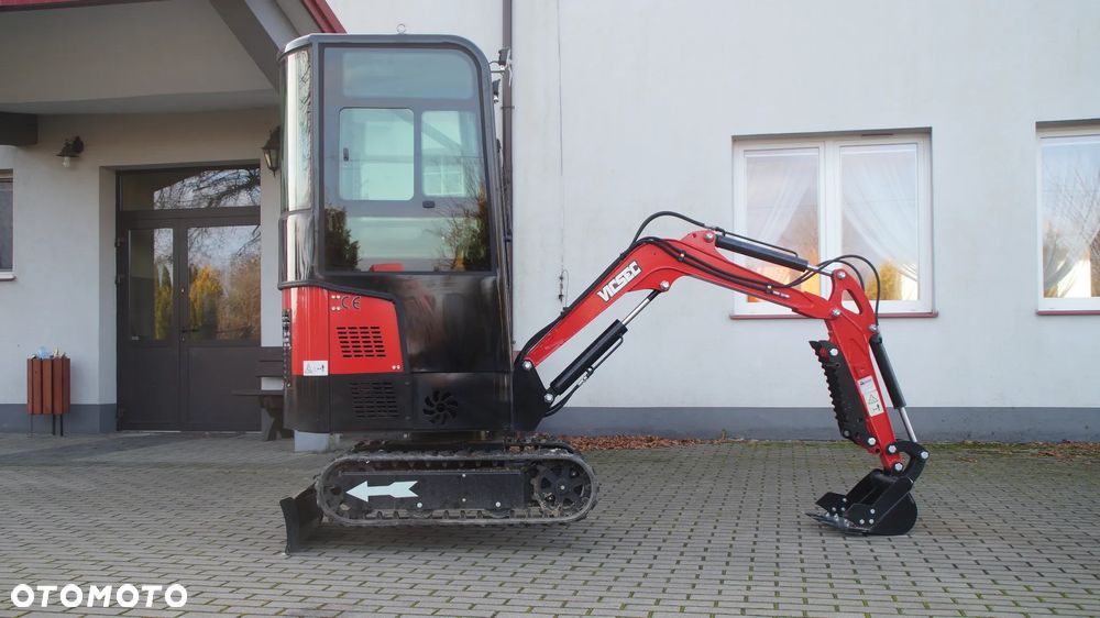 Inny Mini koparka VICSEC VC13C-R 1300 – fabrycznie nowa, silnik 13,5 KM * Pazur mechaniczny * Dodatkowa sekcja hydrauliczna * Kabina * Oświetlenie LED * Ostatnie sztuki *** SUPER MOCNA *** - 4