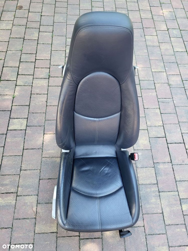 fotel prawy granatowy porsche boxster 987 - 1