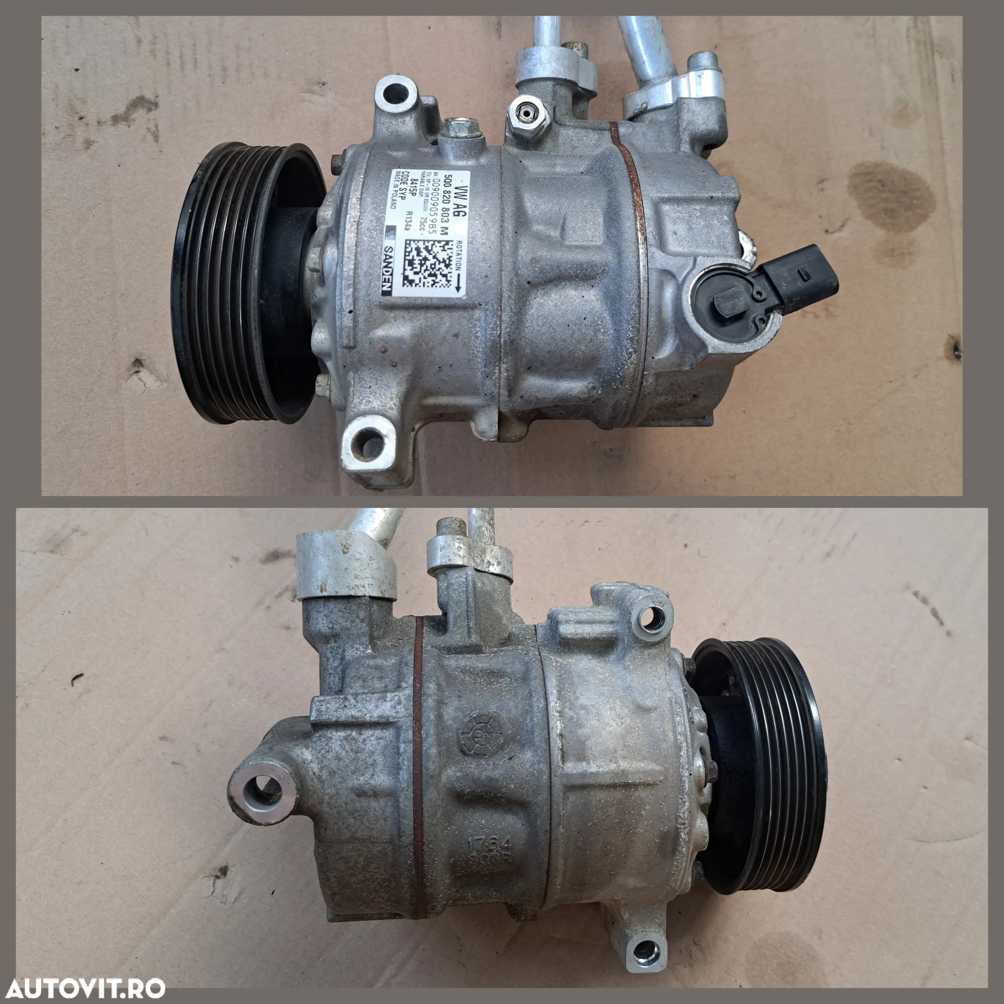 VW Crafter 2.0 tdi compresor ac clima conducta ac senzor presiune - 3