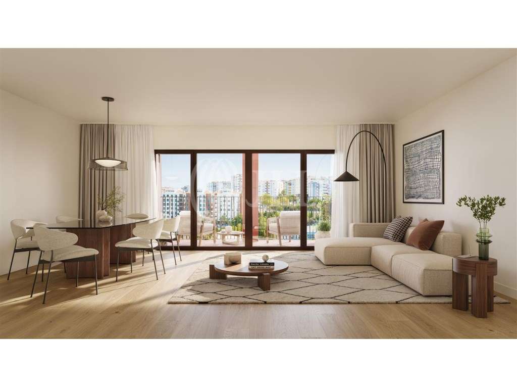 Apartamento T4 novo no ALMAR Beach, Almada - Grande imagem: 4/46
