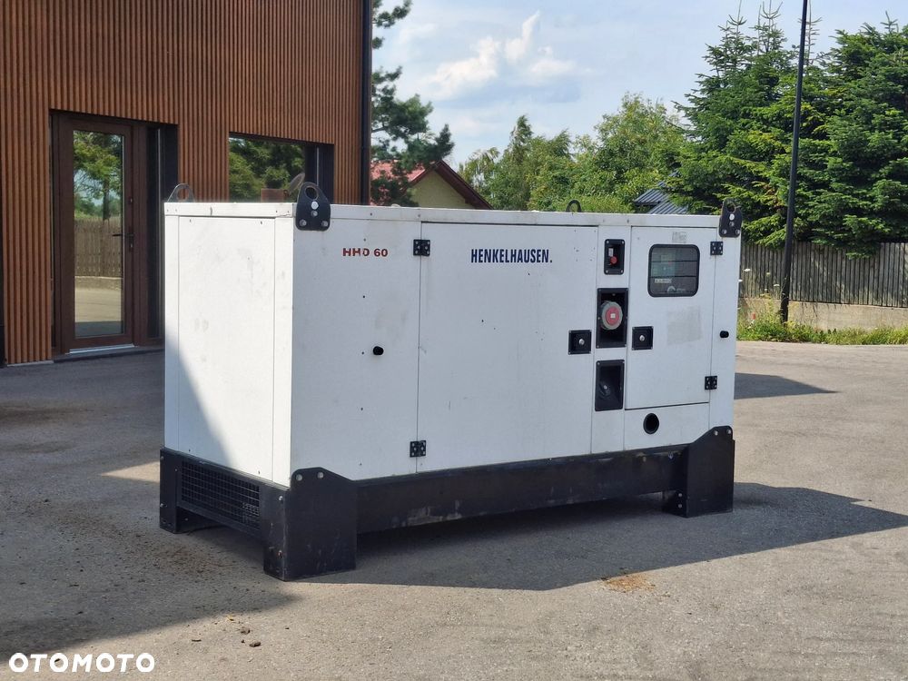 Inny Agregat Prądotwórczy Stacjonarny Henkelhausen HHD 60 Kva Generator 2014r Motogodziny: 6768 mth - 2