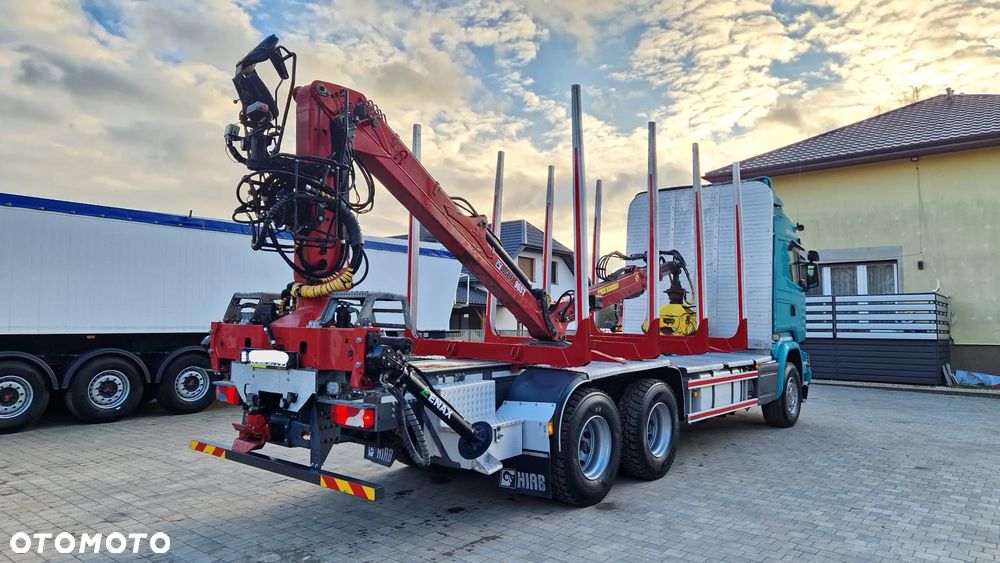 Scania R520 V8 HIAB LOGLIFT - 6