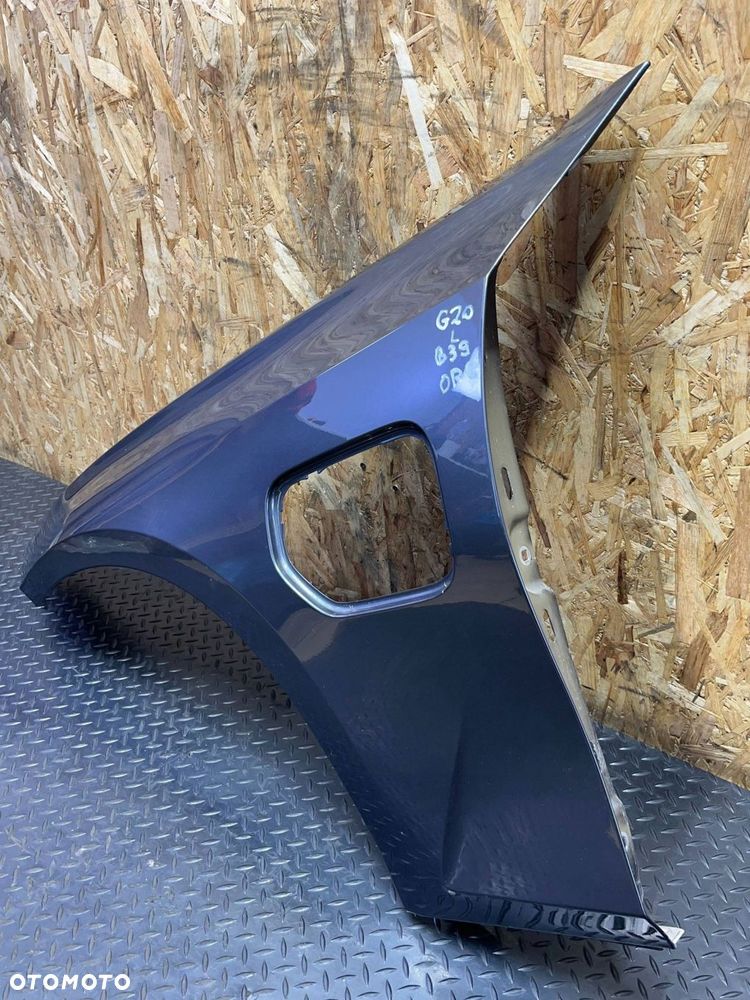 błotnik przód strona lewa bmw 3 g20 g21 b39 mineralgrau hybryda - 9