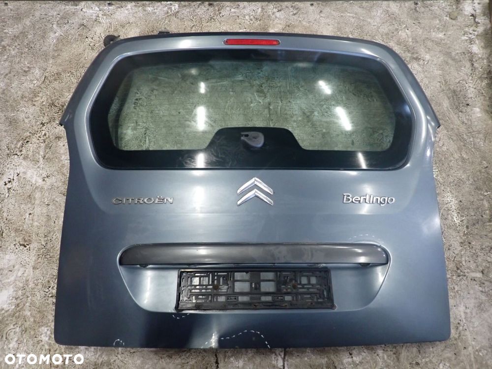 KLAPA TYŁ BAGAŻNIKA CITROEN BERLINGO II 1.6 - 1