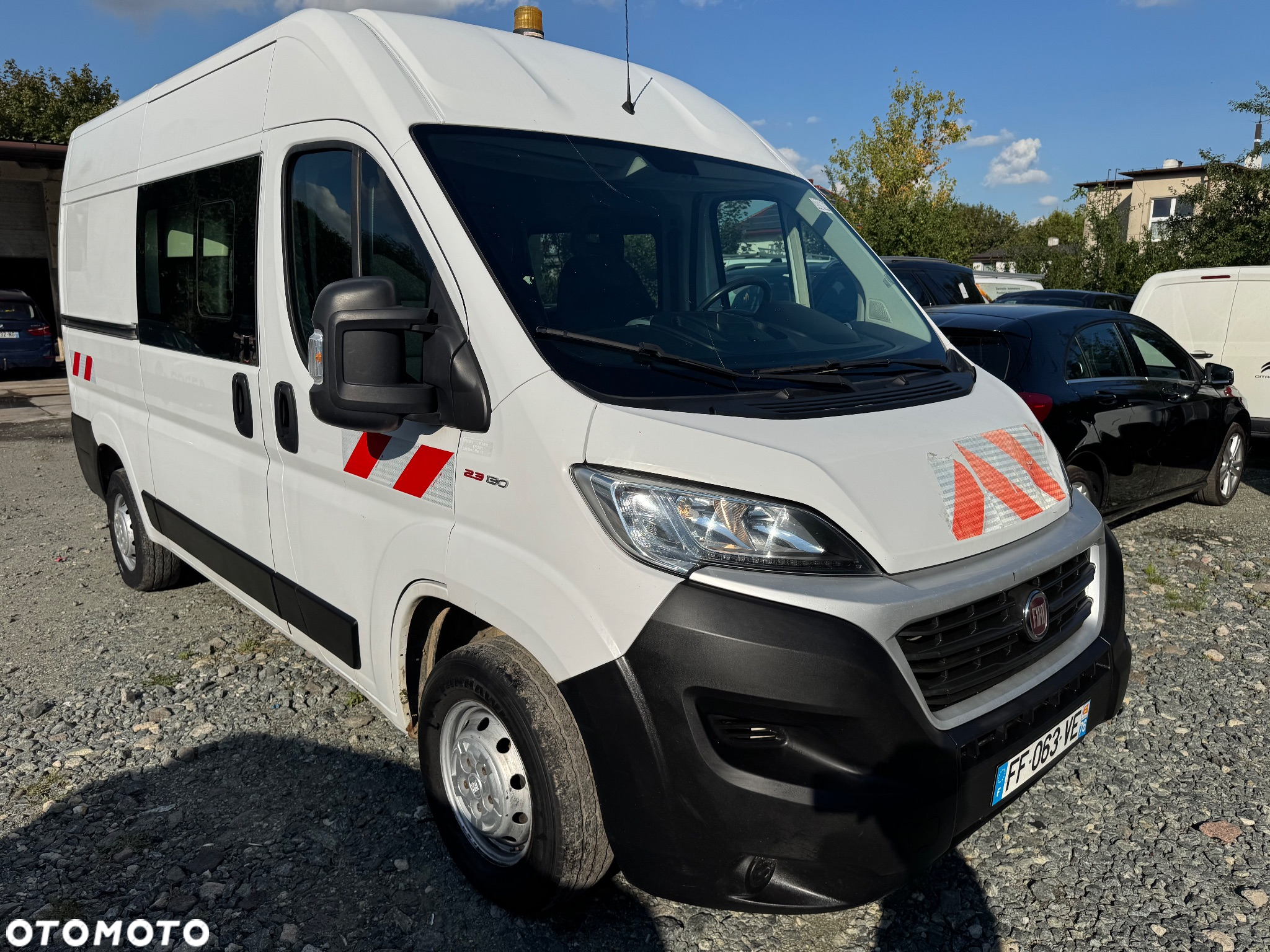 Fiat DUCATO BRYGADÓWKA 2.3jtd 131KM 181tys.km KLIMA, czujniki parkowania, tempomat, kamera, świeżo sprowadzony, OKAZJA!!! - 2