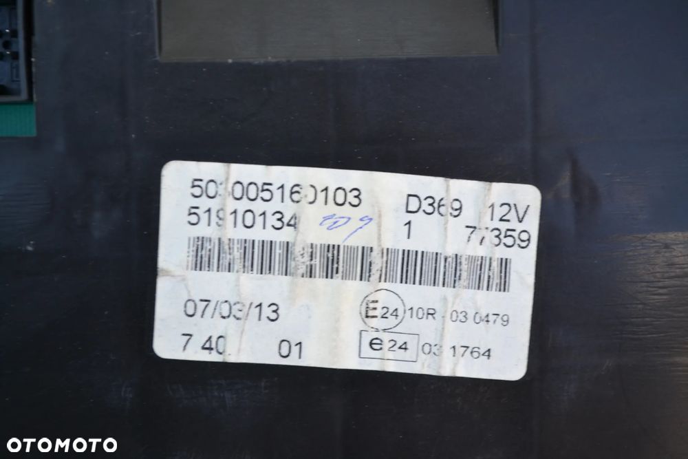 FIAT DOBLO II OPEL COMBO D DIESEL LICZNIK ZEGAR EUROPA 51910134 - 3