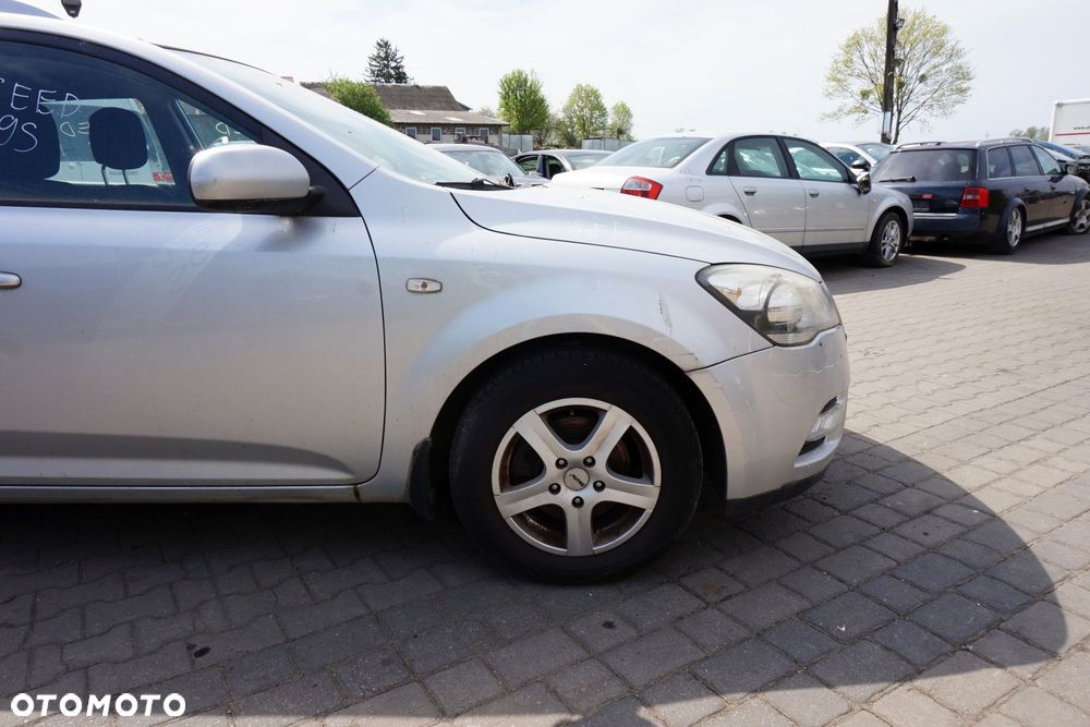 MASKA ZDERZAK BŁOTNIKI LAMPY CEED I LIFT 9S  KIA 2009-2012 SREBRNY PRZÓD KOMPLETNY - 11