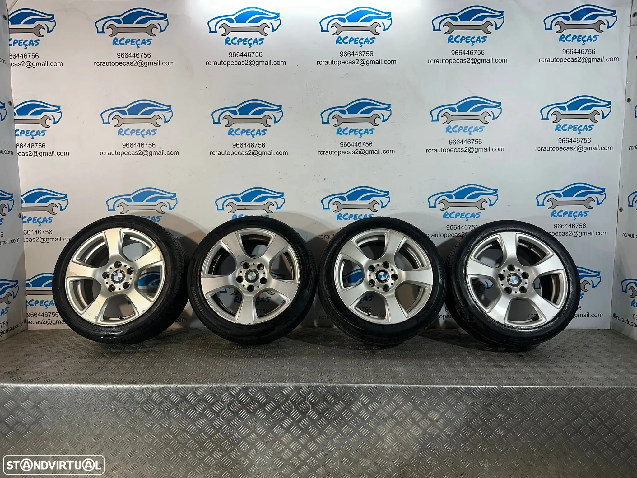 .Conjunto Jantes 17 Originais Style 157 BMW 5x120 8J ET34 6770239 - 2